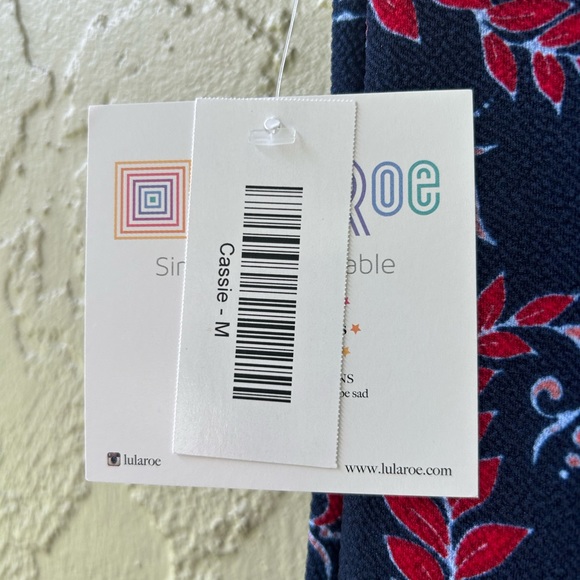 Floral LulaRoe skirt M - Picture 2 of 3